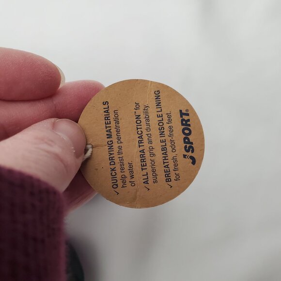 J-Sport Jambu Jaguar Water Ready Shoes Navy Pink 6M - Picture 4 of 9